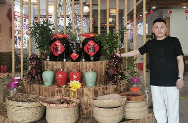 某市吉中饭店环境布局
